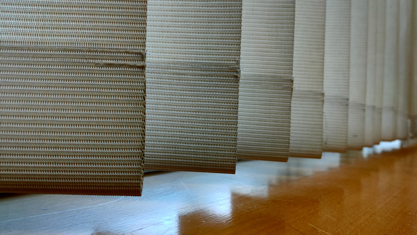 brise soleil intérieur d'un appartement à lyon