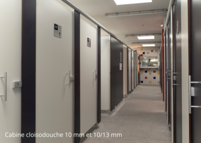 Cabine de douche Salle de sport